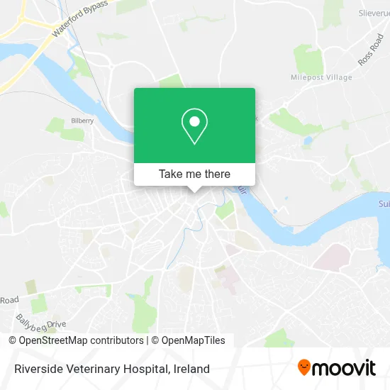 Riverside Veterinary Hospital map