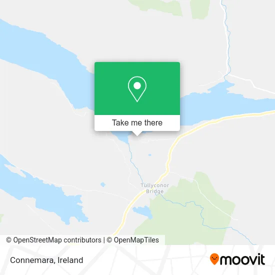 Connemara map