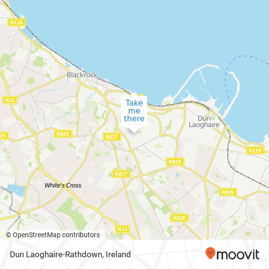 Dun Laoghaire-Rathdown map