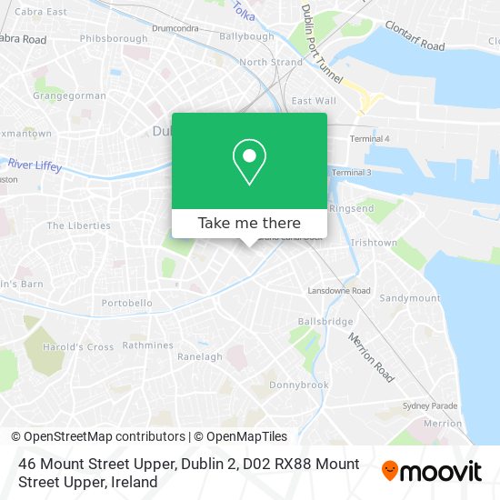 46 Mount Street Upper, Dublin 2, D02 RX88 Mount Street Upper plan