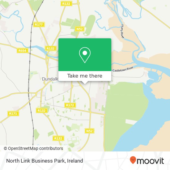 North Link Business Park map