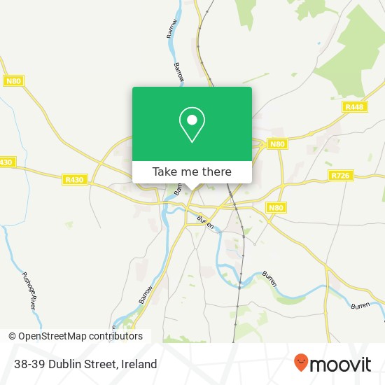 38-39 Dublin Street map
