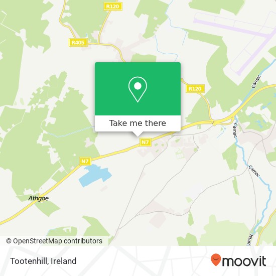 Tootenhill map