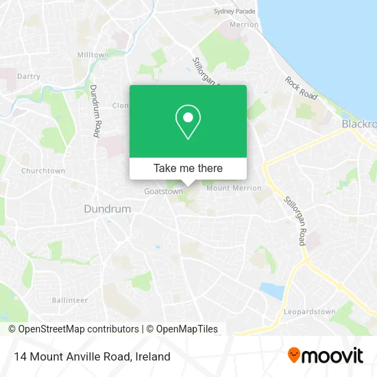 14 Mount Anville Road plan