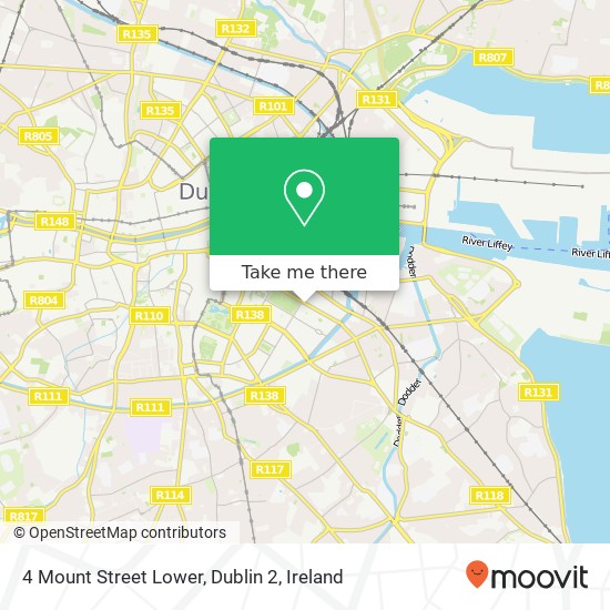 4 Mount Street Lower, Dublin 2 plan