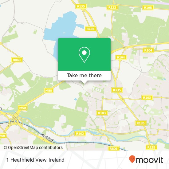 1 Heathfield View map