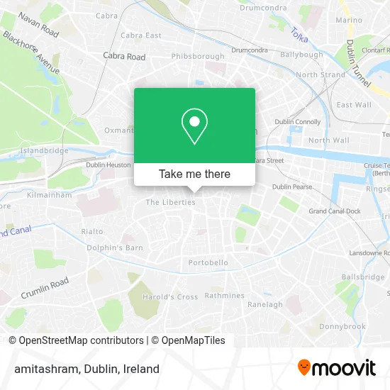 amitashram, Dublin map