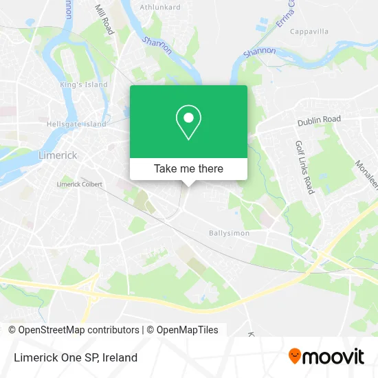 Limerick One SP map