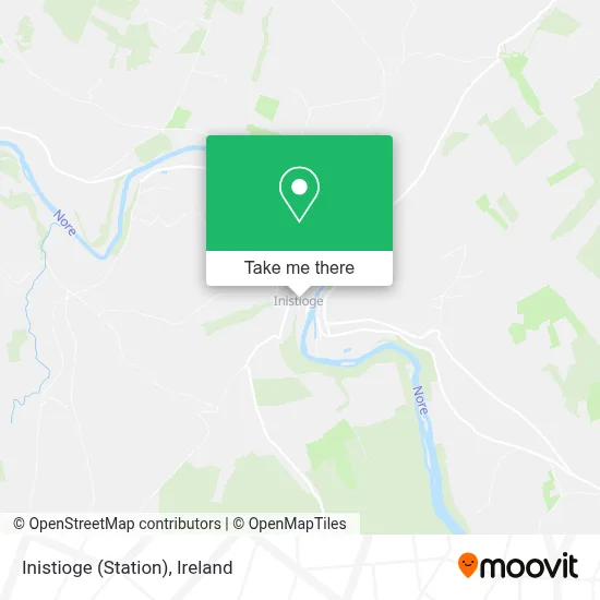 Inistioge (Station) map