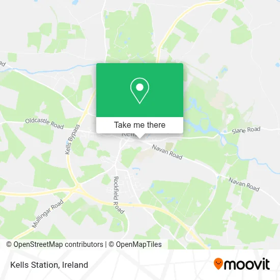 Kells Station map