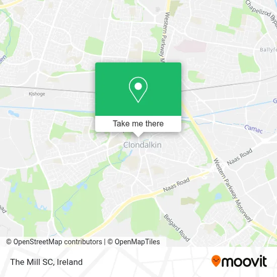 The Mill SC map