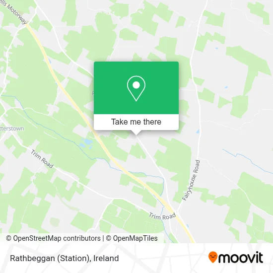 Rathbeggan (Station) map