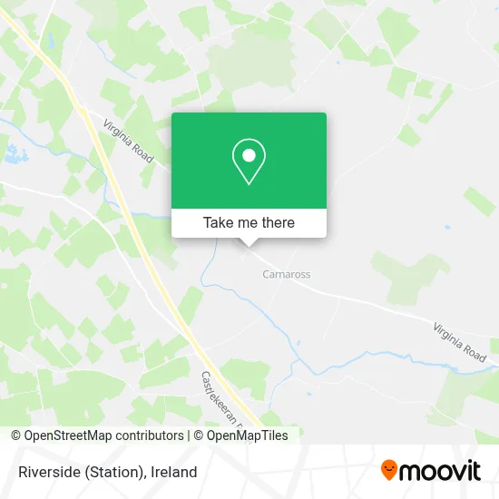 Riverside (Station) map