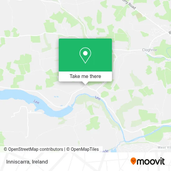 Inniscarra map