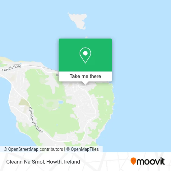 Gleann Na Smol, Howth map