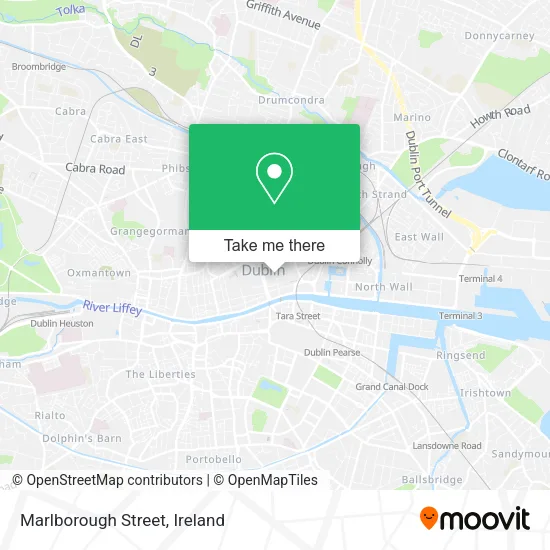 Marlborough Street map