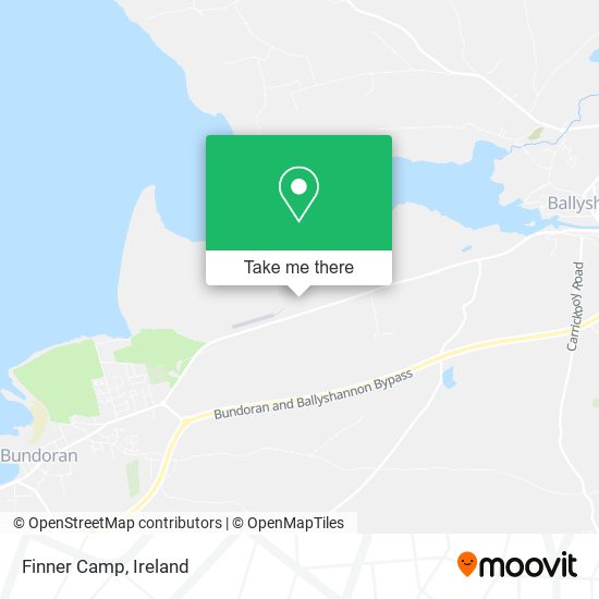 Finner Camp map