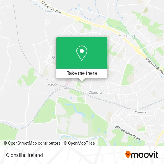 Clonsilla map