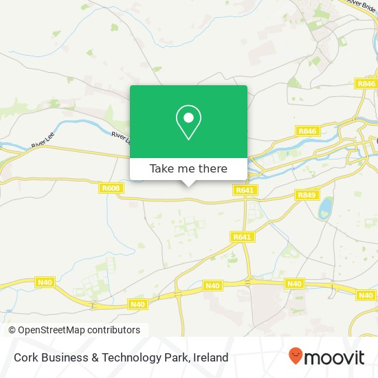 Cork Business & Technology Park map