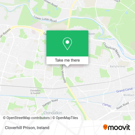 Cloverhill Prison map