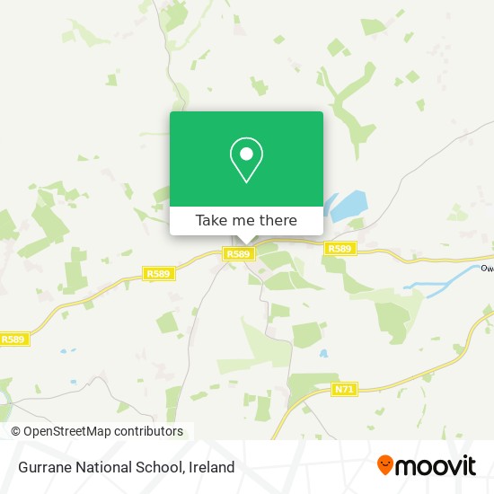 Gurrane National School map