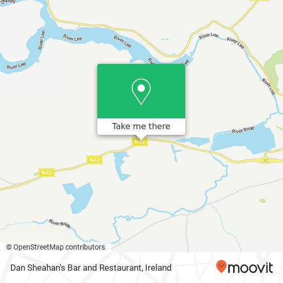 Dan Sheahan's Bar and Restaurant map