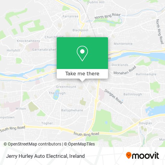 Jerry Hurley Auto Electrical map