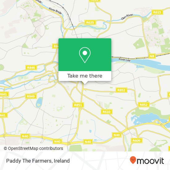 Paddy The Farmers map