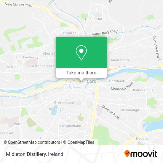 Midleton Distillery map