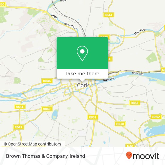 Brown Thomas & Company map
