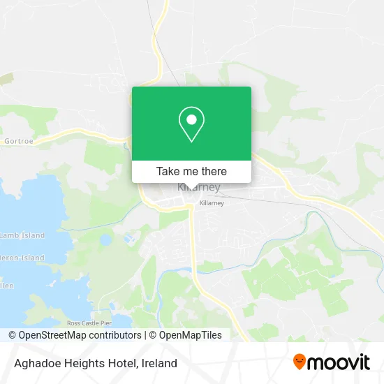 Aghadoe Heights Hotel map