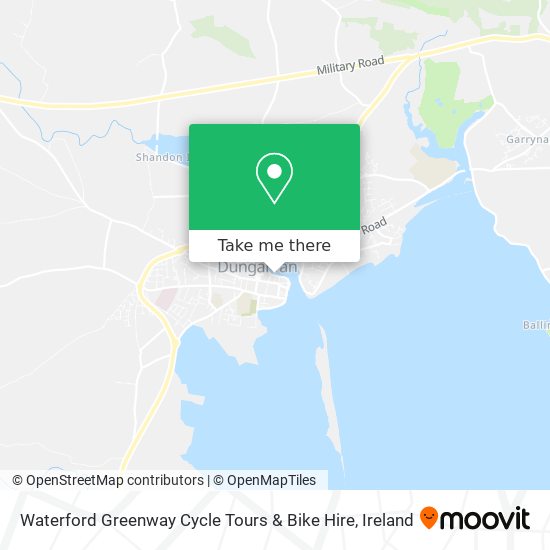Waterford Greenway Cycle Tours & Bike Hire plan