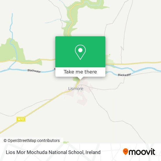 Lios Mor Mochuda National School map