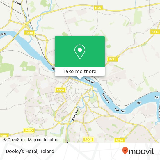 Dooley's Hotel map