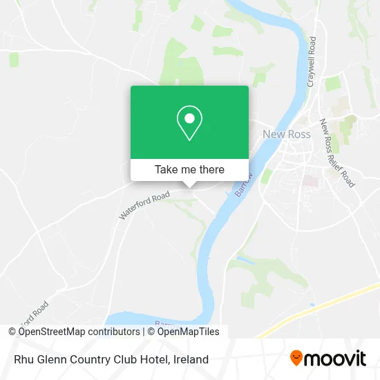 Rhu Glenn Country Club Hotel map