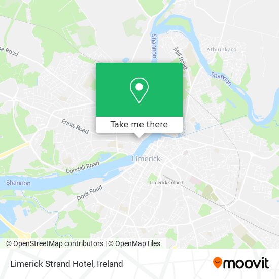 Limerick Strand Hotel map