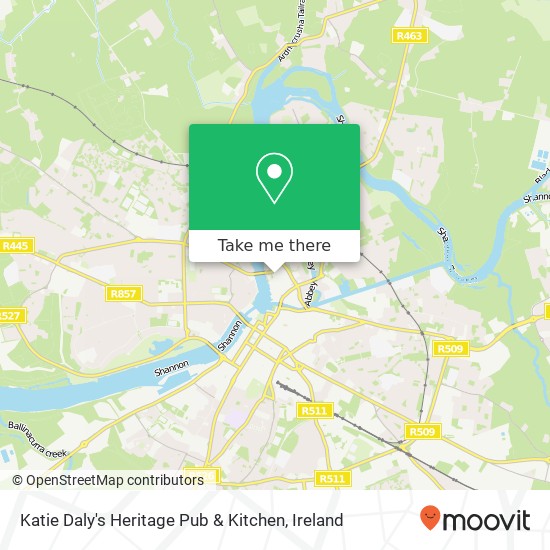 Katie Daly's Heritage Pub & Kitchen plan