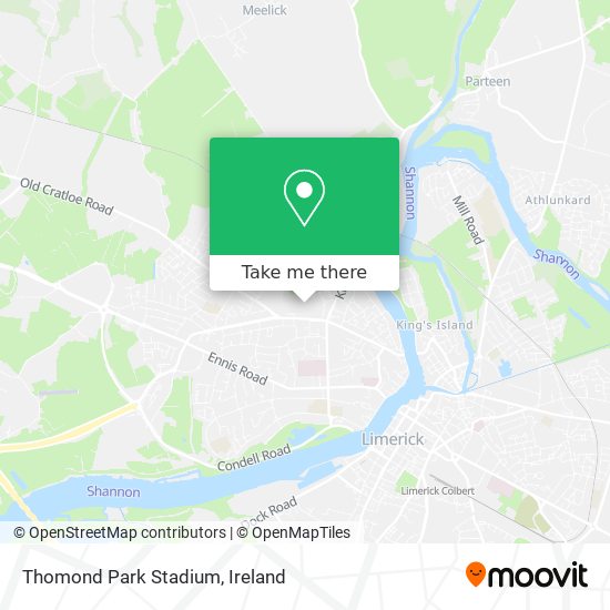 Thomond Park Stadium plan