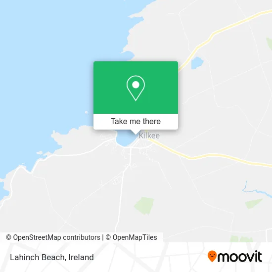 Lahinch Beach map
