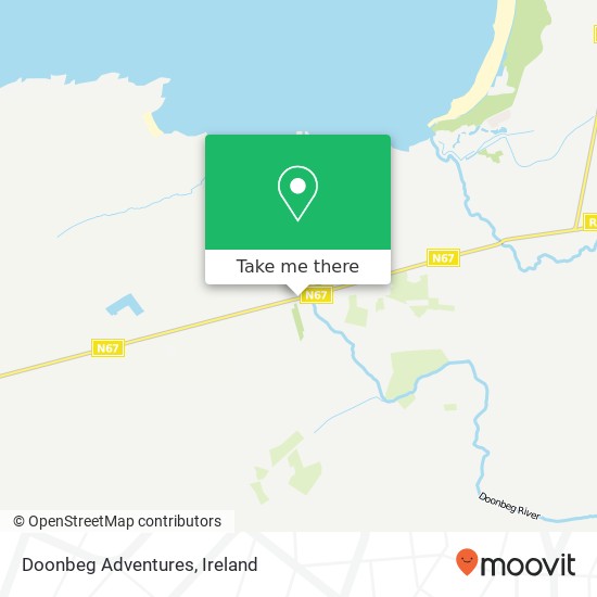 Doonbeg Adventures plan