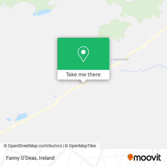 Fanny O'Deas map