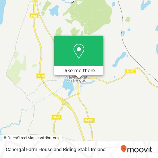 Cahergal Farm House and Riding Stabl map