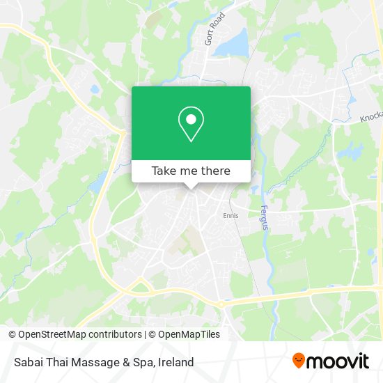 Sabai Thai Massage & Spa map