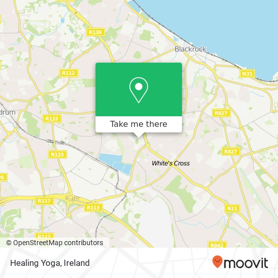 Healing Yoga map