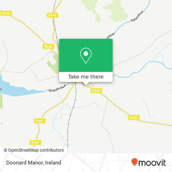 Doonard Manor map