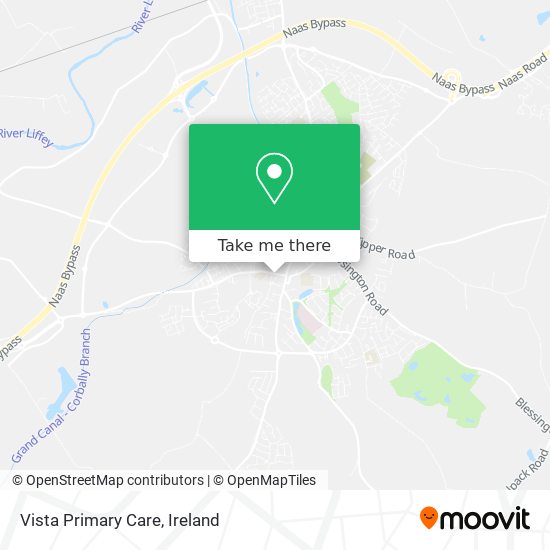 Vista Primary Care map