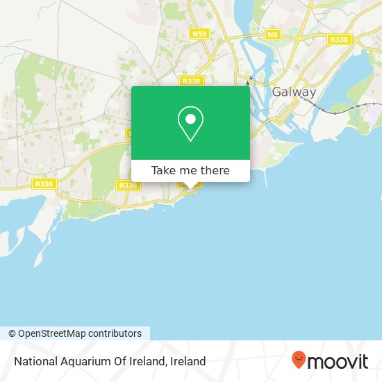 National Aquarium Of Ireland map