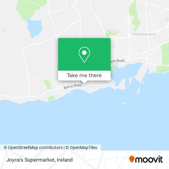 Joyce's Supermarket map