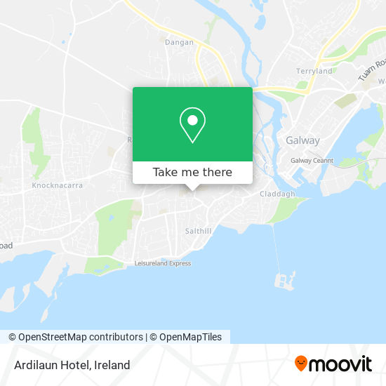 Ardilaun Hotel map
