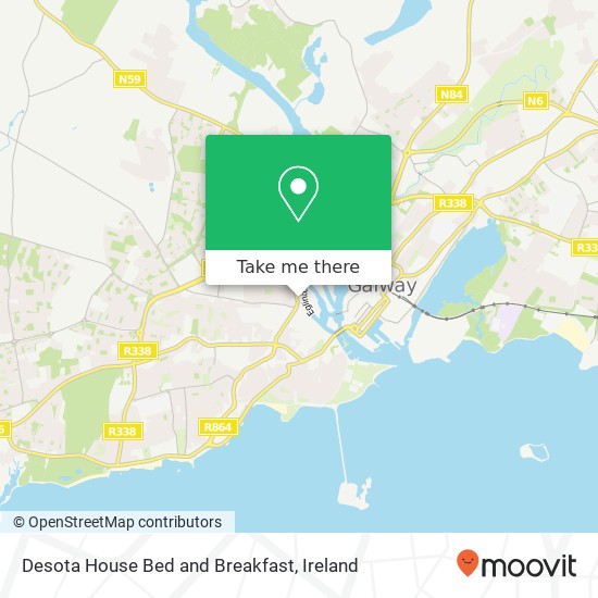 Desota House Bed and Breakfast map